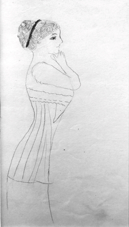 Sketch by Virginia Ritchie Fishburne