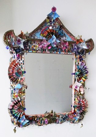 Oriental Style mirror