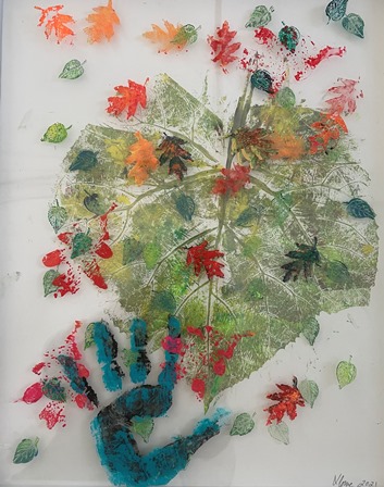 Hand Print/Leaf Print
