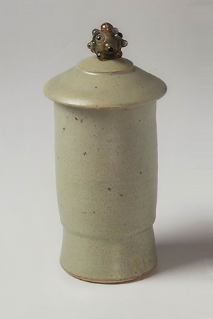 Small Covered Vase