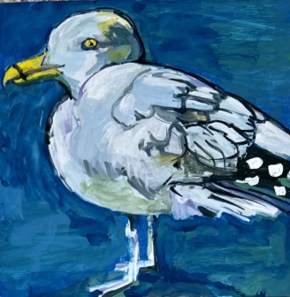 Sachuest Beach Gull #002