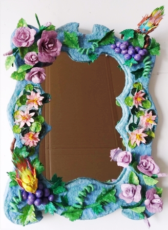 Floral Mirror