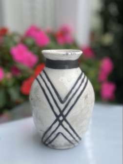 Raku X vase, 30