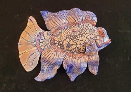 Blue Mandala Fish