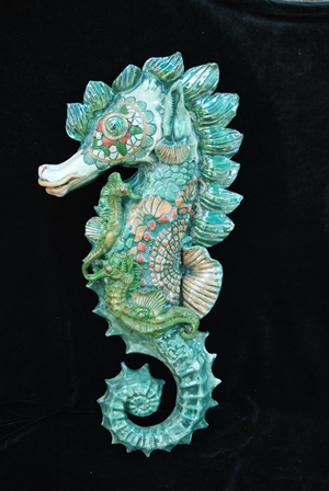 Sea Horse with young