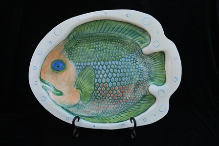 Green Fish Platter