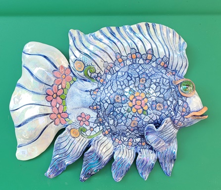 Blue Mandala Fish