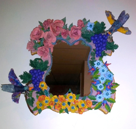 Floral Mirror