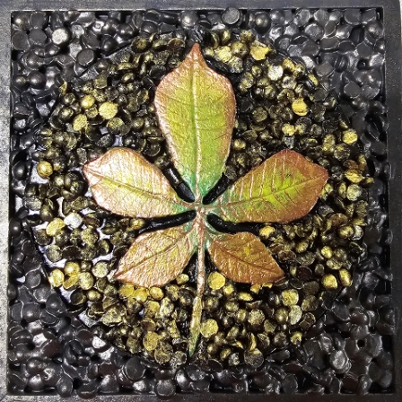 Autumn Hickory Leaf