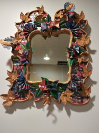 Old Gold Mirror