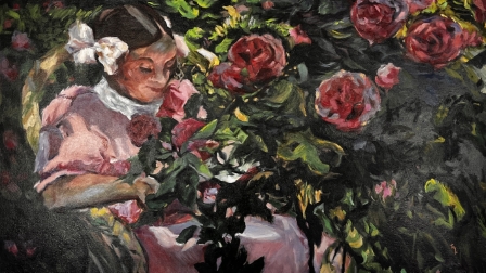 Elena in the Garden
