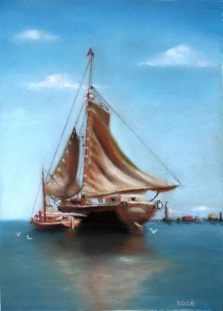 Moored near Burano